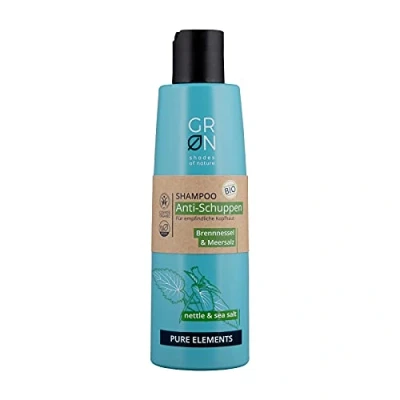 Abbildung von GRN shades of Nature, Shampoo AntiSchuppen Meersalz BioBrennnessel, Grün