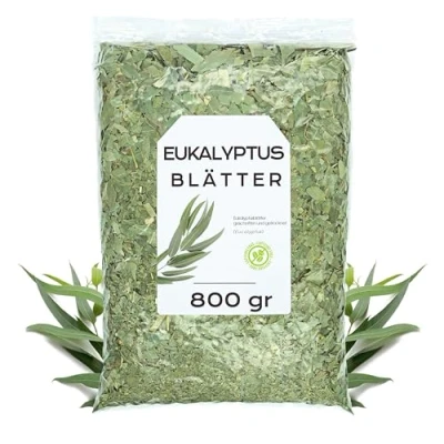 Abbildung von Eukalyptus Infusion 800g Eukalyptusblätter Natürliche Infusionen in Bulk Reich an Mineralien und Nährstoffen Eigenschaften (800 gr)