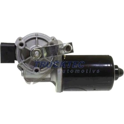 Abbildung von TRUCKTEC AUTOMOTIVE 07.58.038 Scheibenwischermotor 12 vorne für Linkslenker VOLKSWAGEN: GOLF 4 Schrägheck, Variant, 3, AUDI: A3 Schrägheck
