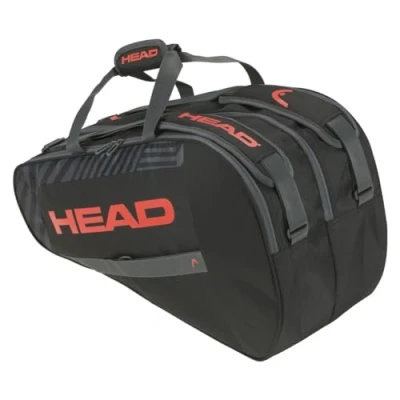 Abbildung von HEAD Base Padel Bag Padeltasche, schwarz/orange, M