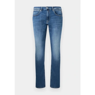 Abbildung von Replay Grover Pants Jeans Slim Fit, Herren, Größe: 29x32, Medium blue