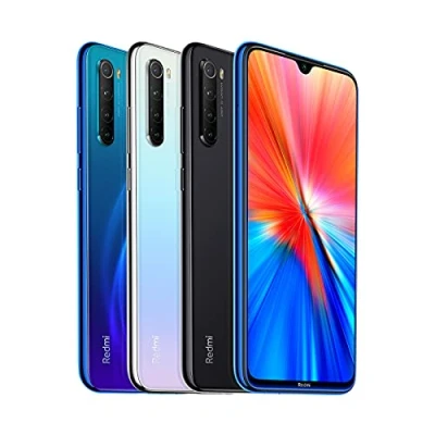 Abbildung von Xiaomi Redmi Note 8 2021 4 GB RAM + 64 ROM, Smartphone, MediaTek Helio G85 Octa Core Prozessor (Weiß, GB)