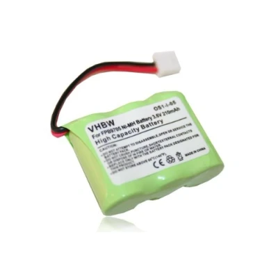 Abbildung von vhbw Akku kompatibel mit Dogtra 175NCP, 175NCP Receiver, 180NCP, 200NCP, 200NCP Receiver Hundehalsband Hunde Trainer (210mAh, 3,6V, NiMH)