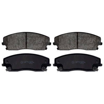 Abbildung von SWAG 72 11 6108 Bremsbelagsatz Vorderachse mit akustischer Verschleißwarnung CHRYSLER: 300C Touring, Limousine, DODGE: Challenger Coupe