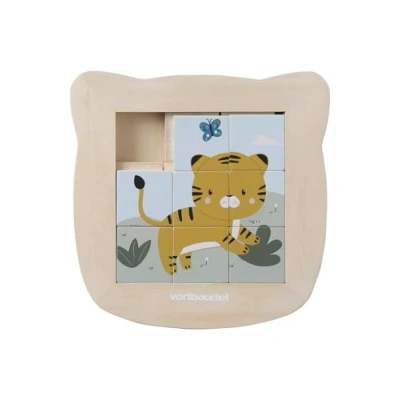 Abbildung von VERTBAUDET Kinder Puzzle TANSANIA aus Holz FSC® Natur