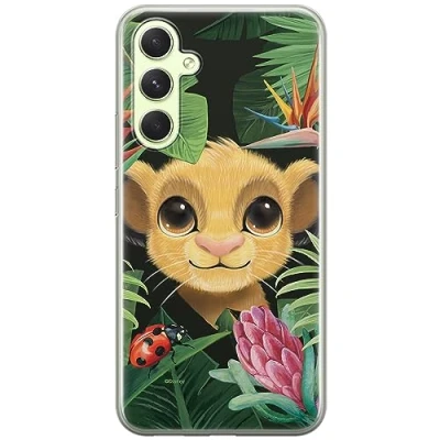 Abbildung von ERT GROUP Handyhülle für Samsung A54 5G Original und offiziell Lizenziertes Disney Muster Simba &amp; Friends 002 optimal an die Form des Handy angepasst, hülle aus TPU