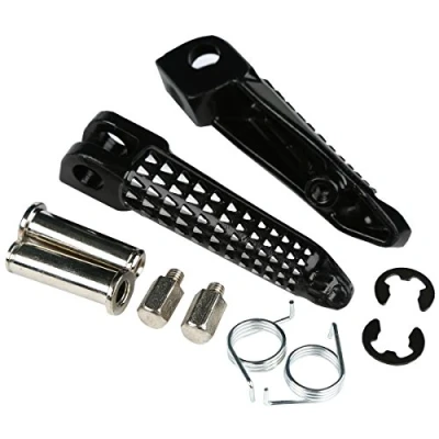 Abbildung von XMT MOTOR Motorrad Vorne Fahrer Fußrasten Fußstütze footrest für Kawasaki Ninja ZX6R ZX10R EX650 ER 6N 6F Z750 Z750S Z1000 KLE650 Versys