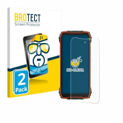 Abbildung von BROTECT (2 Stück Schutzfolie für Blackview Oscal Pilot 1 Displayschutz Folie Ultra Klar