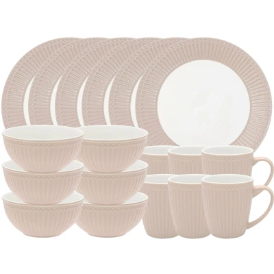 Abbildung von Greengate Alice Frühstücksset creamy fudge 18tlg