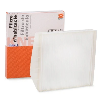 Abbildung von MAHLE ORIGINAL LA 54/1 Innenraumfilter Partikelfilter 275,0 242 32,0 VOLVO: S60 I, V70 2, XC90 I