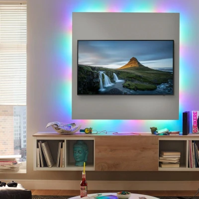 Abbildung von Paulmann 70513 LED Stripe SimpLED 10 Watt Basisset dimmbar Weiß Kunststoff 5m Motion RGB