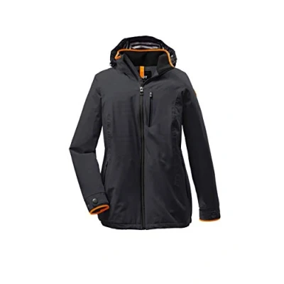Abbildung von STOY Damen Funktionsjacke mit abzippbarer Kapuze große Größen Thiant WMN JCKT A, rot, 50; 36968 000