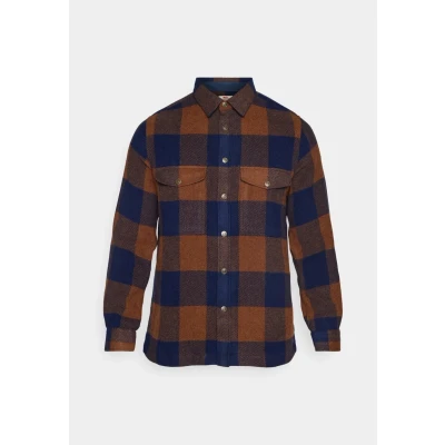 Abbildung von Fjällräven Herren Canada Shirt, Chestnut/Dark Navy, L