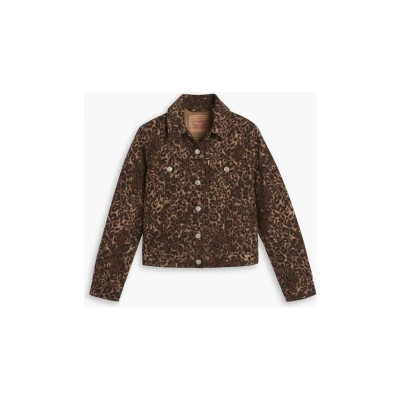 Abbildung von Levi&#039;s Original Trucker Jeansjacke, Damen, Größe: XS, Brown