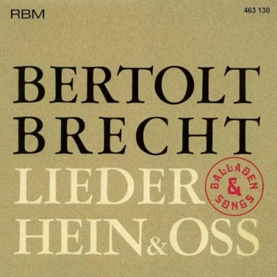 Abbildung von Brecht: Lieder, Balladen und Songs