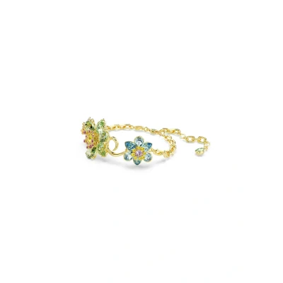 Abbildung von Swarovski Idyllia Mixed CUTS Flower Armband, Damen, Größe: Medium, Multi colored