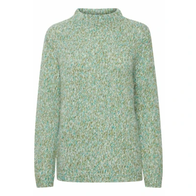 Abbildung von Fransa Strickpullover, Damen, Größe: Large, Birch mix
