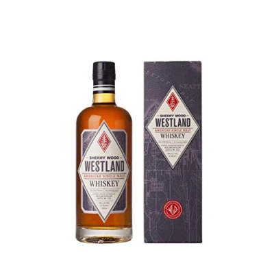 Abbildung von Westland American Single Malt Sherry Wood Whiskey in der Geschenkbox (1x 0,7l)