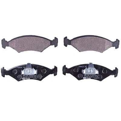 Abbildung von HELLA 8DB 355 008 331 Bremsbelagsatz nicht für Verschleißwarnanzeiger vorbereitet FORD: FIESTA 4, 3, Sierra Mk2 Limousine