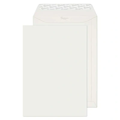 Abbildung von Blake Premium Business 37653 Briefumschläge Haftklebung Brilliant Weiß Wove C4 324 x 229 mm 120 g/m² 20 Stück