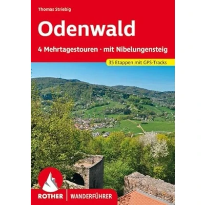 Abbildung von Odenwald Mehrtagestouren: mit Nibelungensteig. 35 Etappen GPS Tracks (Rother Wanderführer)