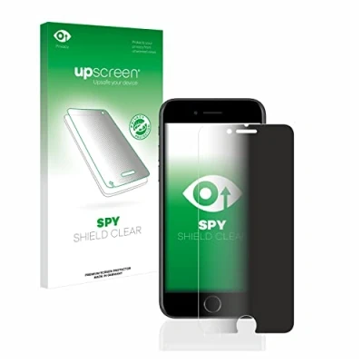 Abbildung von upscreen Anti Spy Blickschutzfolie für Apple iPhone 7/8 Privacy Screen Displayschutz Folie [Sichtschutz, Blaulichtfilter]