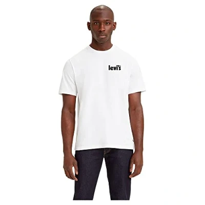 Abbildung von Levi&#039;s Tshirt print, Herren, Größe: XS, Poster white