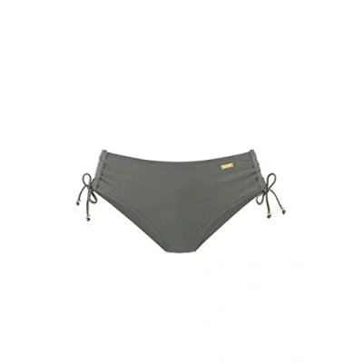 Abbildung von Lascana Badehose Slip, Damen, Größe: 38, Green