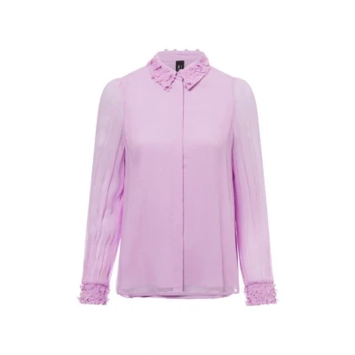 Abbildung von Marc Cain Hemdbluse, Damen, Größe: 40, Lilac