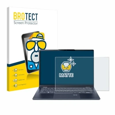 Abbildung von BROTECT Entspiegelungs Schutzfolie für Acer Swift 14 AI OLED SF14 51 Matte Displayschutz Folie, Anti Reflex, Fingerprint