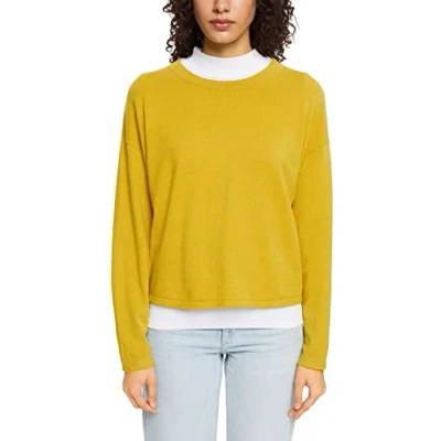 Abbildung von Esprit Sweatshirt, Damen, Größe: XS, Dusty yellow