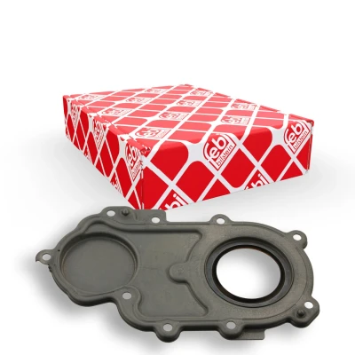 Abbildung von FEBI BILSTEIN 39728 Kurbelwellendichtring mit Flansch stirnseitig AUDI: A4 B8 Avant, B7 A6 C6 VOLKSWAGEN: Touareg II