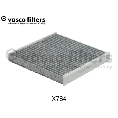 Abbildung von DAVID VASCO X764 Innenraumfilter Aktivkohlefilter 201mm 214mm 30mm FORD: Transit Mk6 Kastenwagen, Pritsche / Fahrgestell, Bus