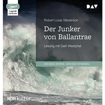 Abbildung von Der Junker von Ballantrae: Lesung mit Gert Westphal (1 mp3 CD)