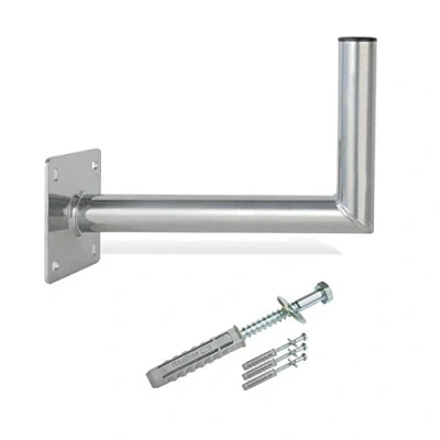 Abbildung von Premium X 45cm Wandhalter Aluminium SAT ALU Wand Halterung mit Schraubensatz für Montage