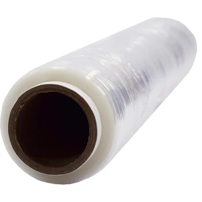 Abbildung von Netuno 1x transparente Stretchfolie 23my 500 mm 1,5 kg Folie Polyethylen Cast Film transparent Plastikfolie Einpackfolie Umzugsfolie Verpackungsfolie Hand durchsichtig