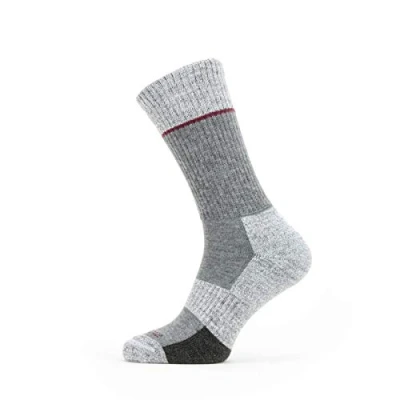 Abbildung von SealSkinz Solo Nicht Wasserdichte Schnell Trocknende Socken Mittellang, Grau, S