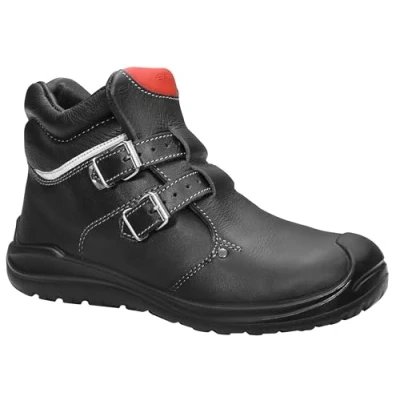 Abbildung von ELTEN Sicherheitsschuhe ANDERSON Roof S3 HI, Herren, Leder, Stahlkappe, leicht, robust, Schwarz/Rot, Größe: 44