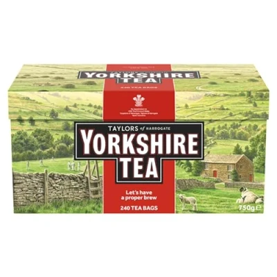 Abbildung von Yorkshire Tea Erfrischender, Kräftiger, Schwarzer Englischer Tee Aus Verantwortungsvollen Quellen 240 Teebeutel
