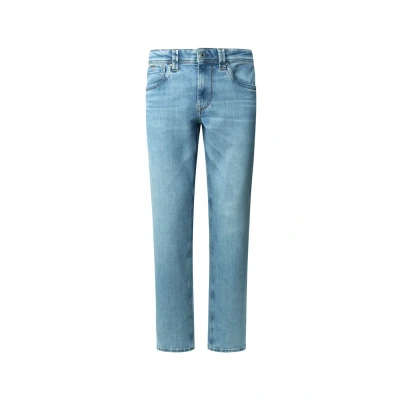 Abbildung von Pepe Jeans CASH Straight Leg, Herren, Größe: 28x32, Light blue denim