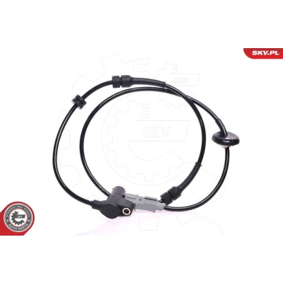 Abbildung von ESEN SKV 06SKV084 ABS Sensor Vorderachse 2 polig 1060mm 12V elektrisch grau rechteckig Male PEUGEOT: 406 Kombi