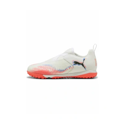 Abbildung von Puma FUTURE 8 MATCH TT Mid Fußballschuhe ohne Schnürung Teenager Für Kinder White/Black/Glowing Red Größe: 33