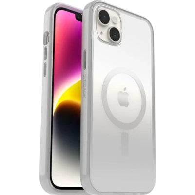 Abbildung von OtterBox Clear Case Serie mit MagSafe für iPhone 14 Plus, stoßfest, sturzsicher, Ultra dünn, schützende dünne Hülle, 2X getestet nach Militärstandard, Gallant