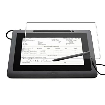 Abbildung von Vaxson 3 Stück Schutzfolie kompatibel mit Wacom DTU 1031X Interactive Pen Display 10.1&quot; folie folien Displayschutzfolie （ nicht Panzer Schutz Glas SchutzGlas PanzerGlas ）