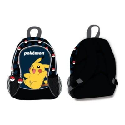 Abbildung von POKÉMON Rucksack Pokemon Kinder Pokémon Pokeball Blau Schwarz 30 x 40 15 cm
