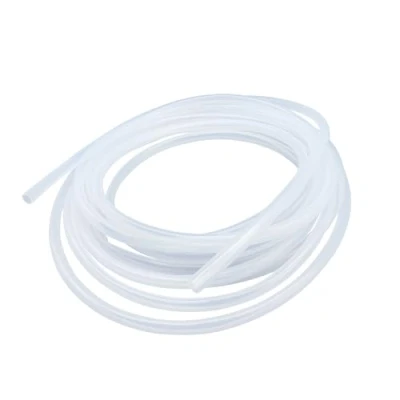 Abbildung von LAVMHAB Silikonschlauch 7mm ID x 9mm OD 8 Meter Länge, Lebensmitteltaugliche Schläuche Flexibler Schlauch Klar Wasser Luft Rohre für die Pumpe übertragen