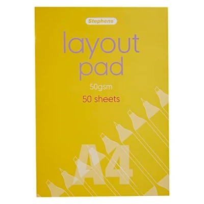 Abbildung von Stephens A4 Layout Pad