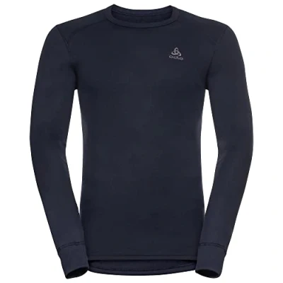 Abbildung von ODLO CREW NECK Active Unterhemd/shirt, Herren, Größe: 42/44, Dark sapphire