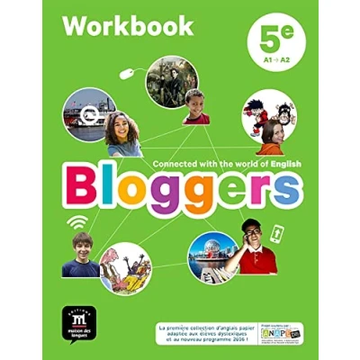 Abbildung von Bloggers 5e (A1 A2) Workbook d&#039;anglais: Connected with the world of English