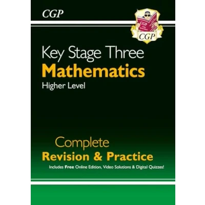 Abbildung von KS3 Maths Complete Revision &amp; Practice Higher (includes Online Edition, Videos Quizzes) (CGP Practice)